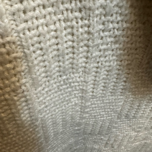 MADEWELL ANGORA WOOL Turtleneck checkerboard Knit Wool Sweater chunky luxe - Picture 13 of 13